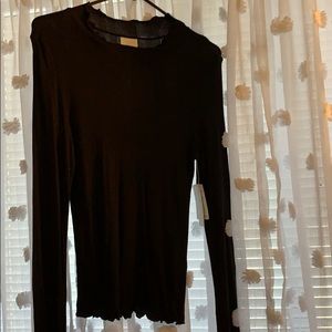 Mock neck long sleeve